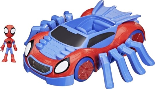 Marvel Spidey Og Hans Fantastiske Venner Stor Web-Crawler & Figur