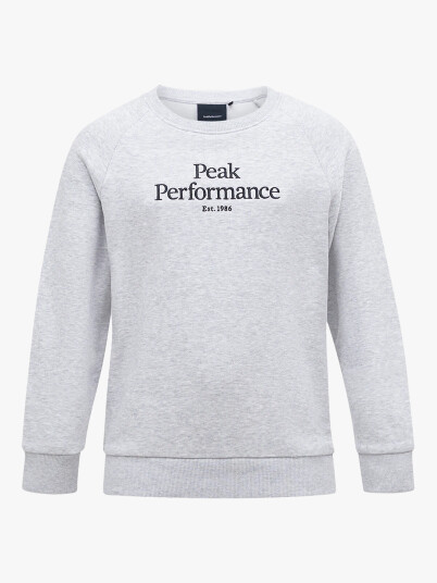 Peak Performance Junior Original Crew Grå 150