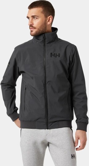 Helly Hansen Herre Hp Racing Lifaloft Vanntett Bomberjakke Grå XL Helly Hansen Herre Hp Racing Lifaloft Vanntett Bomberjakke Grå XL