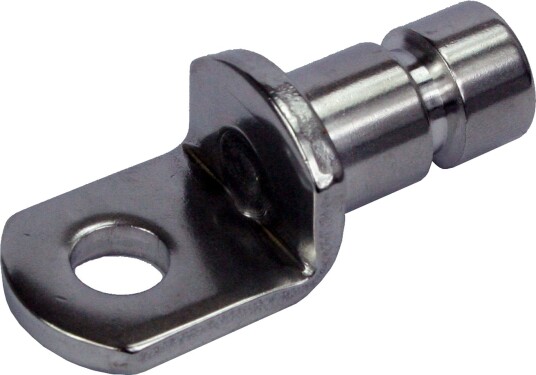 Kalesjebeslag syrefast sidebolt   13,5 mm   18 mm