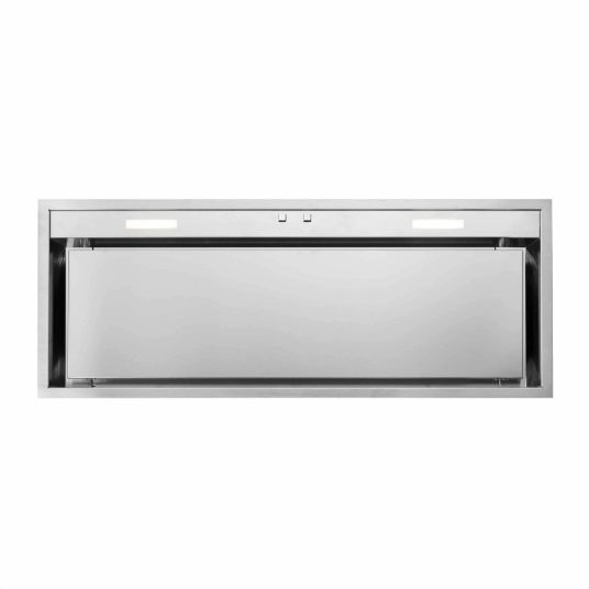 Eico Basel 80 X CV Ventilator Underbygd Rustfritt Stål 72 cm med Belysning