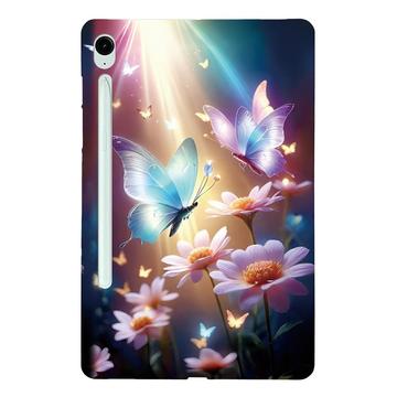 Samsung Galaxy Tab S11 Stilig Ultra Slim TPU deksel   Sommerfuglblomster