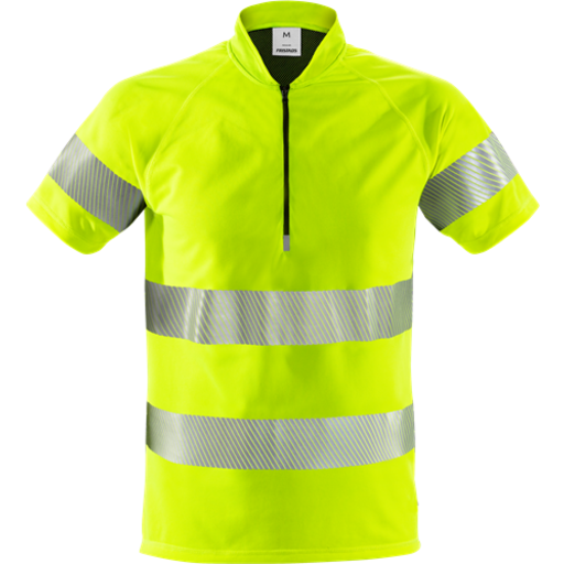 Fristads T-Shirt Funktion Kl 3 7117 Tcy Varselgul M