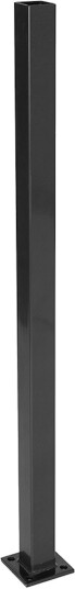 Skotte Garden Gjerdestolpe Klassisk Sort Med Fot 105 cm Skotte Garden Gjerdestolpe Klassisk Sort Med Fot 105 cm