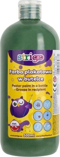 Plakatmaling I Flaske 500 Ml Mørkegrønn