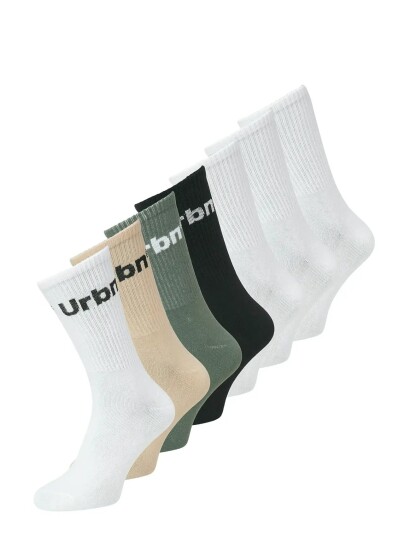 Jacurbn Tennis Socks 7 Pack Sn White Jack & J S WHITE ONE SIZE