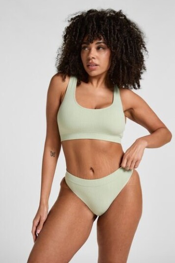 Hunkemöller Bralette Scoop Dianne Grønn