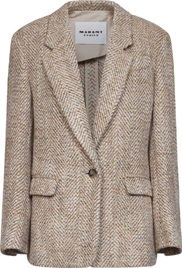 Marant étoile Dame Jakker Beige 2XS,