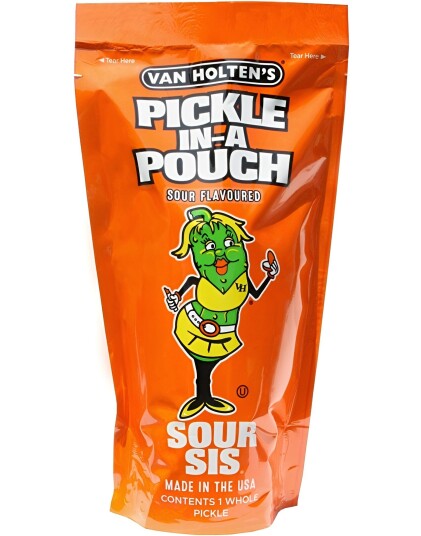 Van Holten"s Sour Sis Jumbo Pickle/Sylteagurk USA Import