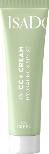 IsaDora CC+ Cream Green CC 30ml med SPF30 - Fargekorrigerende Dagkrem
