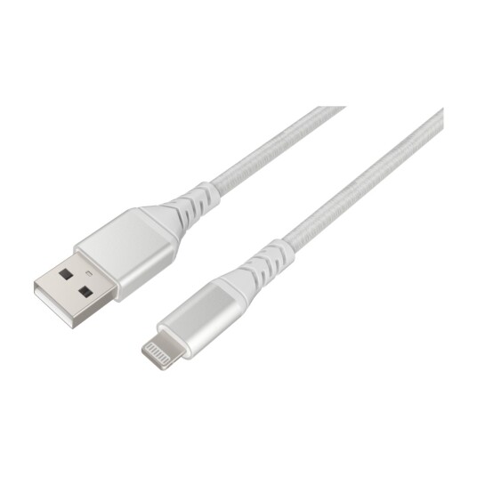 DACOTA PLATINUM USB-LIGHTNING KABEL 2 M, HVIT