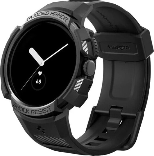 Spigen Rugged Armor Pro black Google Pixel Watch/Watch 2