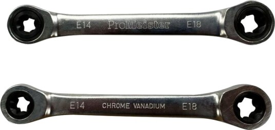 Promeister Skrallenøkkel E-Type E14xE18