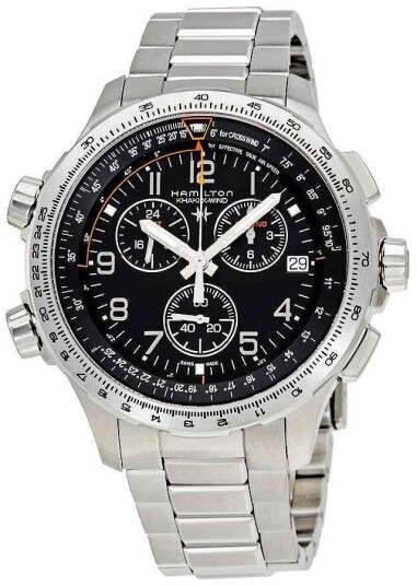 Hamilton Herreklokke H77912135 Khaki Aviation Sort/Stål Ø46 mm Hamilton Herreklokke H77912135 Khaki Aviation Sort/Stål Ø46 mm