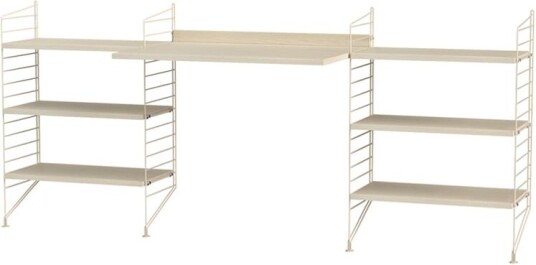 String kontor eske & beige Kombinasjon D