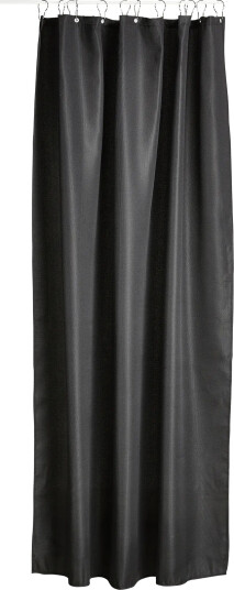 Zone Denmark Lux dusjforheng Black 200x220 cm