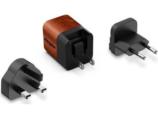 Energizer Ultimate - Multiplug Eu / Uk / Us Gan 20W Pd Vegglader (Valnøtt)