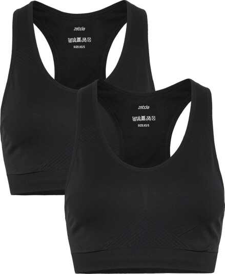 ZEBDIA | 2 Pk Seamless Bra | M/L