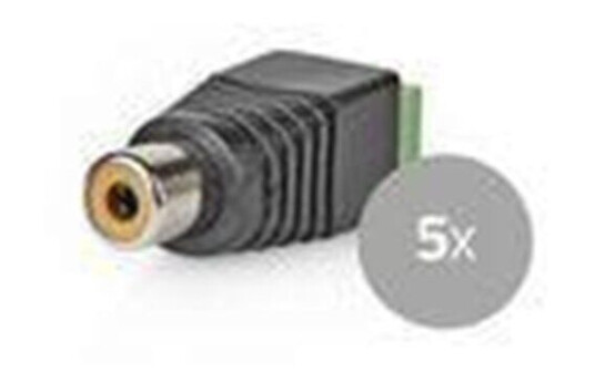 Nedis CCTV Security Connector | 2 Way Terminal Block | DIN Female