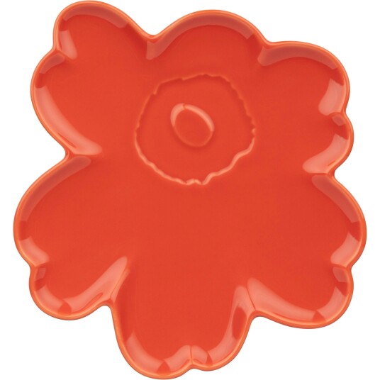 Unikko Shape Tallerken 20 cm Orange Red