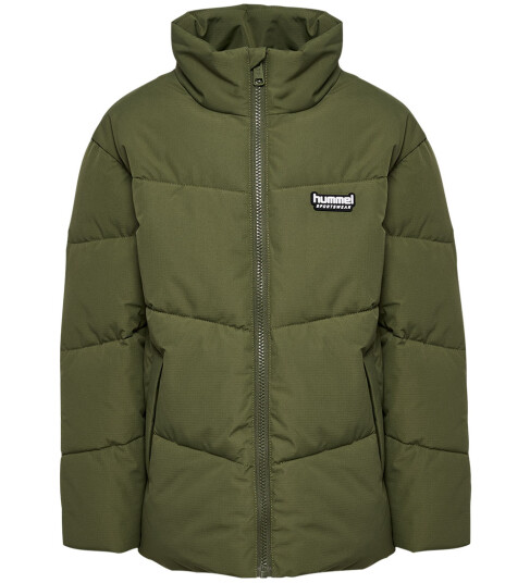 Hummel hmlJR PUFFER JACKET WINTER MOSS 116 Hostjakker Hummel hmlJR PUFFER JACKET WINTER MOSS 116 Hostjakker