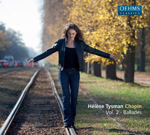H L Ne Tysman  Helene Tysman Chopin Ballades 3  CD