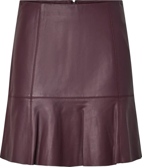 YAS Yascolly Mw Naplon Leather Skirt Noos FIG L