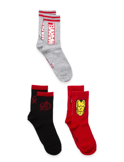 Marvel Chaussettes Multi/patterned 23/26 Marvel Chaussettes Multi/patterned 23/26
