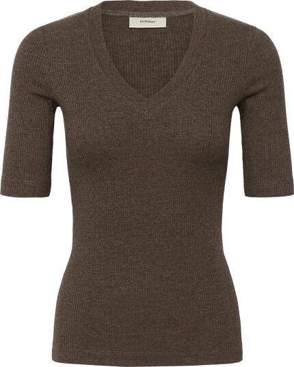 InWear Dagnaiw Melange V T Shirt Brown XL