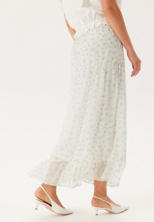 VERO MODA Vmsmilla H/W ANKLE SKIRT ANKLE Bright White Aop: Airy Blue Jo XS VERO MODA Vmsmilla H/W ANKLE SKIRT ANKLE Bright White Aop: Airy Blue Jo XS