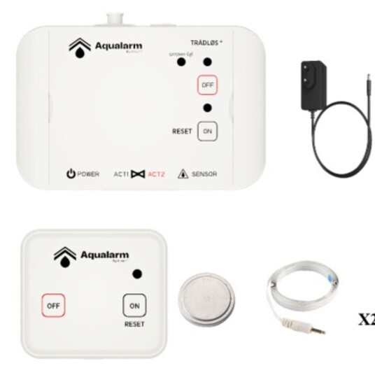 Altech Aqualarm Hovedenhet Trådløs Uten Ventil Altech Aqualarm Hovedenhet Trådløs Uten Ventil