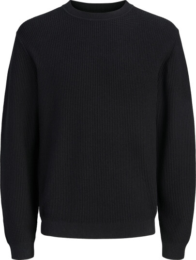 Jack & Jones Jprblaconnor Knit Crew Neck Black XL