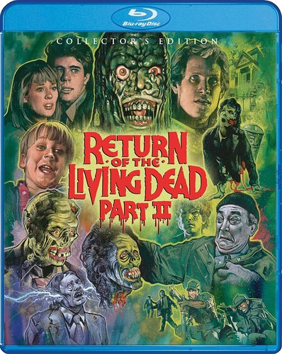 Return Of The Living Dead Part Ii collector's Ed Bluray