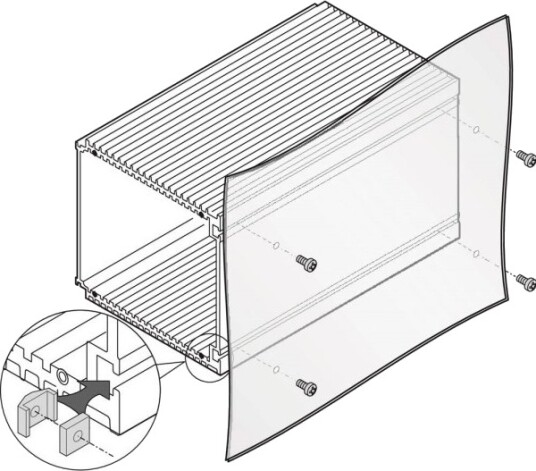 Schroff Nut Square M3 Sw7 (100 Stk) 21100289
