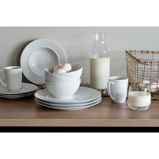Modern House Contour Mugg hvit 25 cl 6 pack