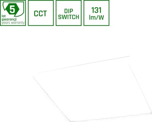 60x60 LED panel 30W/40W/48W CCT 120lm/W 5 års garanti hvit kant Dimbar : Ikke dimbar 60x60 LED panel 30W/40W/48W CCT 120lm/W 5 års garanti hvit kant Dimbar : Ikke dimbar