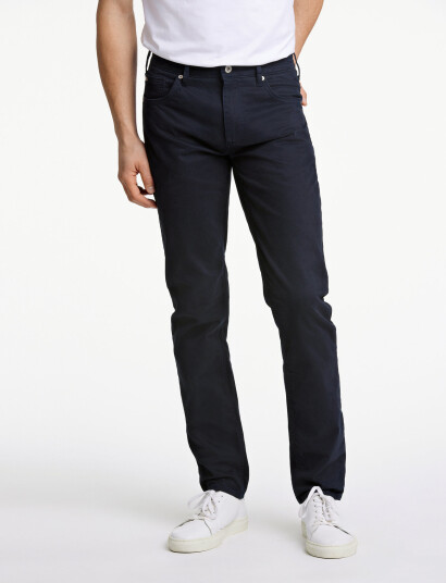 Lindbergh Black 1927: Superflex 5 Pocket Cashmere - Navy - 34 x 30
