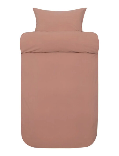 Høie of Scandinavia Frøya Stonewashed Bed Set - Pink - 140X220/50X70CM