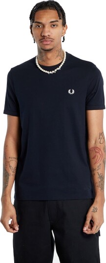 Fred Perry Ringer T-Shirt - Blue - M Fred Perry Ringer T-Shirt - Blue - M