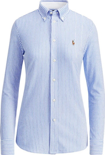 Polo Ralph Lauren Ls Str Heidi Long Sleeve Knit Blue M