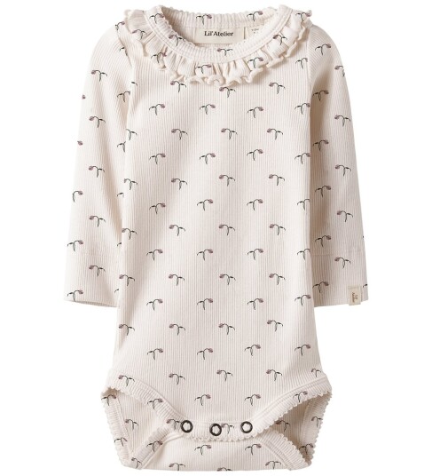 Lil"Atelier Nbfgago Kis Ls Slim Body Lil - Cream - 62 Lil"Atelier Nbfgago Kis Ls Slim Body Lil - Cream - 62