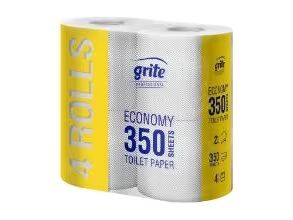 Toiletpapir Grite Eco 2-lag 38.5 m Natur,14 pk x 4 rl/krt Toiletpapir Grite Eco 2-lag 38.5 m Natur,14 pk x 4 rl/krt
