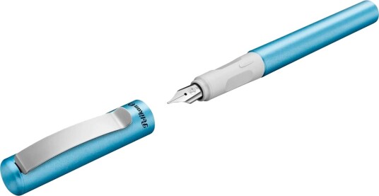 Pelikan Pina Colada Rollerball Med 1 Refill Blå Metallic