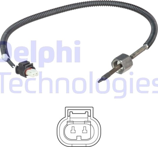 DELPHI TS30222 Sensor, eksostemperatur DELPHI TS30222 Sensor, eksostemperatur