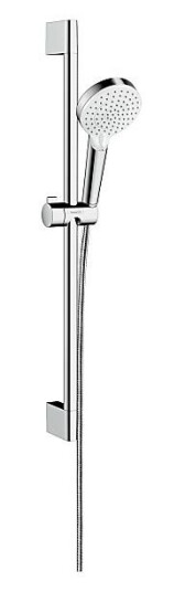 Hansgrohe Crometta Vario dusjsett 900 mm, Hvit/Krom