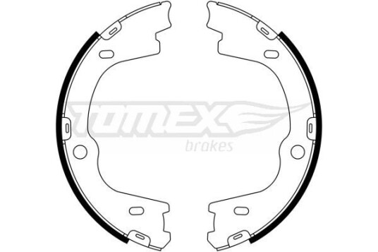 Bremsesko sett TOMEX Brakes TX 23 27