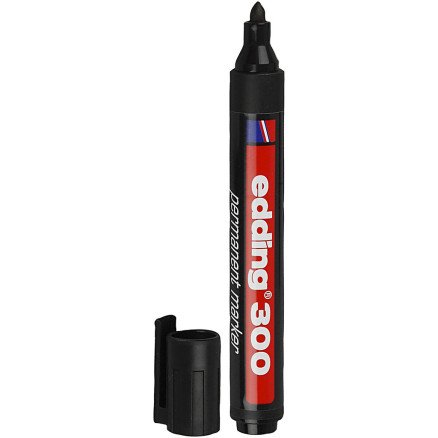 Diverse Edding 300 Tusj linje 1,5 3 mm sort 1 stk