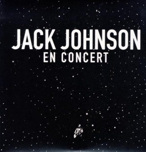 Jack Johnson  En Concert  LP/Vinyl