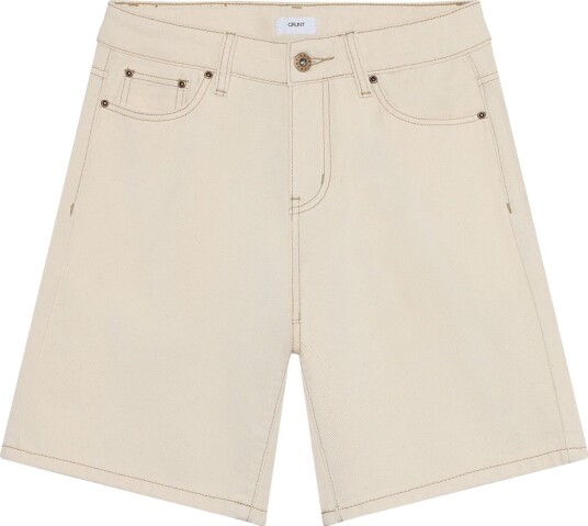 Grunt Shorts Denim GrHamon Rå White Grunt 12 år 152 Shorts Hvit