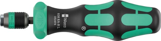 Wera Bitsholder Med Skralle 838 Ra-R L For Skrutrekkere